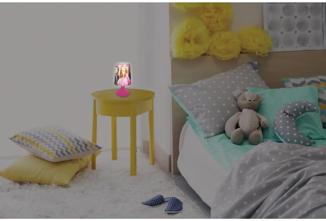 Lexibook Barbie Nachtlamp - Roze - afbeelding 4 van 6