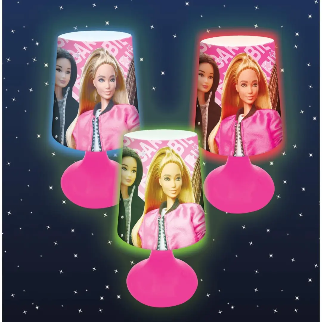 Lexibook Barbie Nachtlamp - Roze - afbeelding 2 van 6