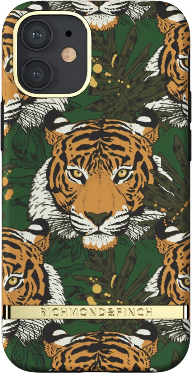 adidas Richmond Green Tiger Hoesje iPhone 12 Mini