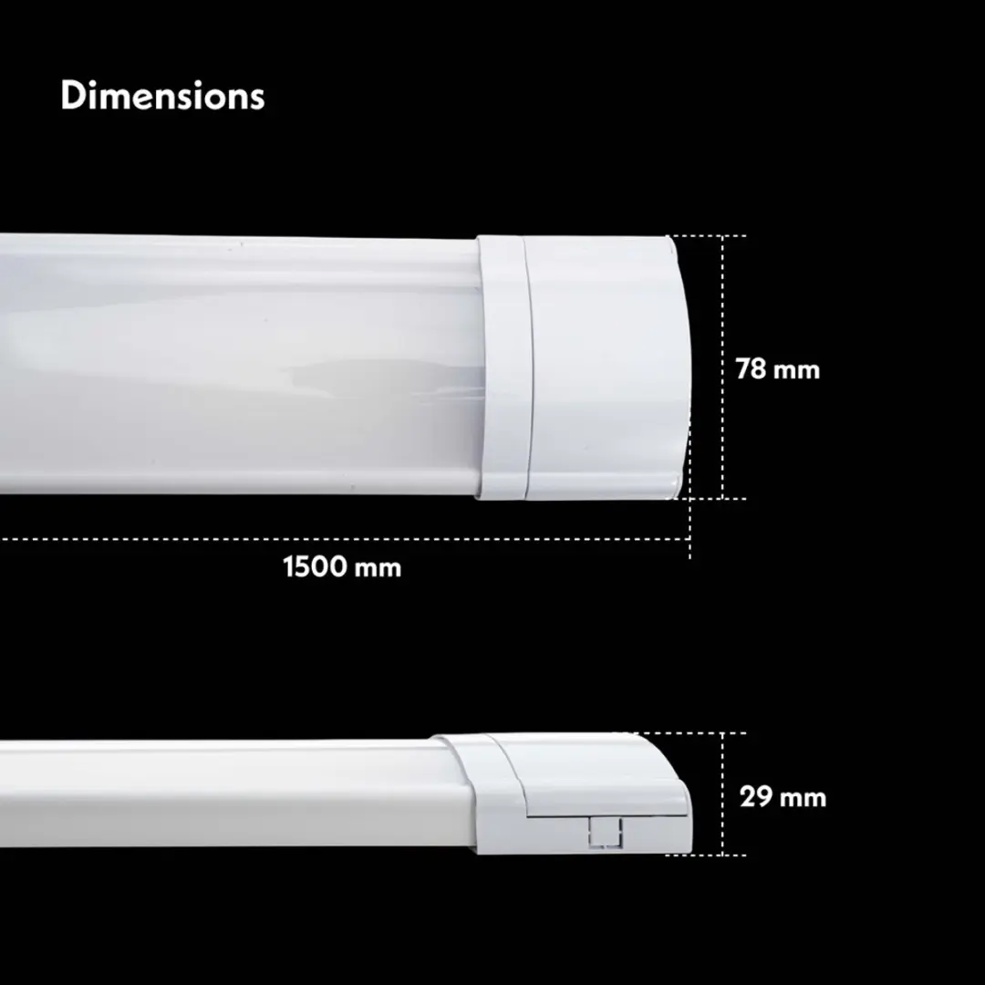 V-tac Geïntegreerde LED Buis 150cm 50W - 4000K - afbeelding 3 van 6