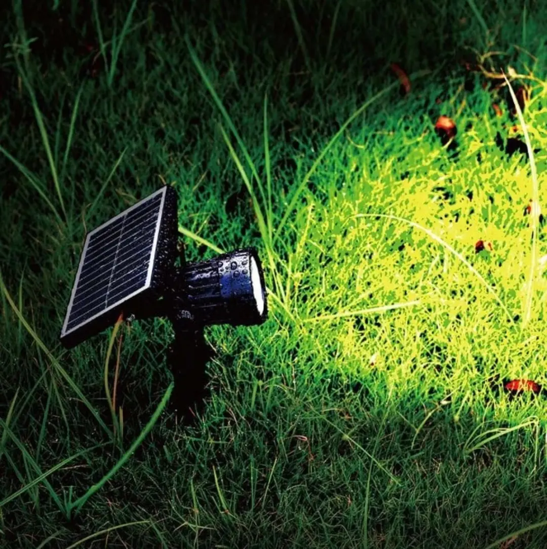V-TAC VT-952 Solar Tuinlamp - 2W - IP65 - Zwart - afbeelding 6 van 6