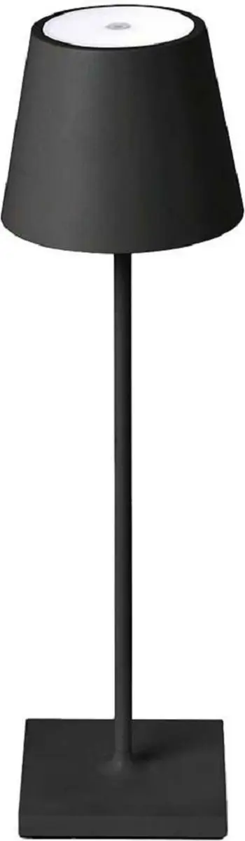 V-TAC VT-7703-B Tafellampen Oplaadbare lampen 3W 60lm 4000K Zwart VT-7703-B