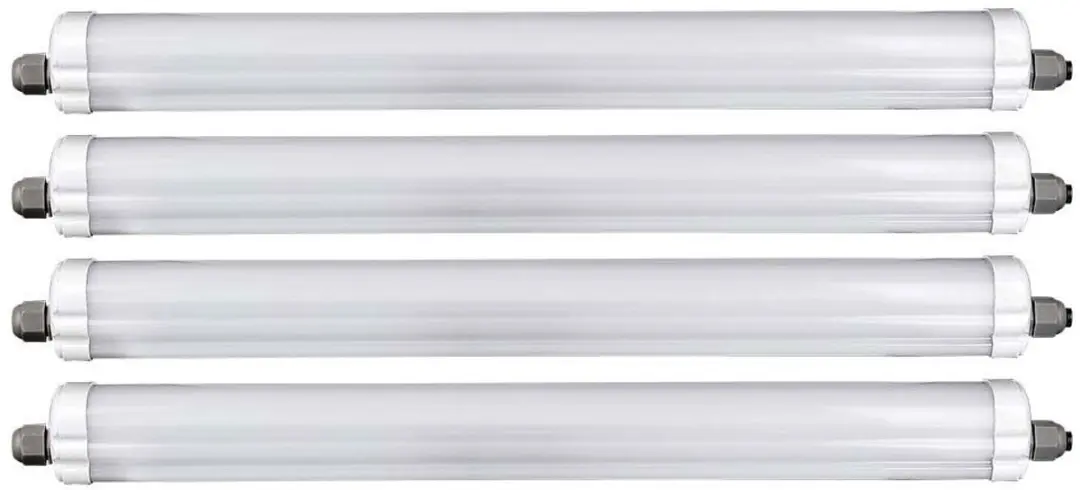 LED diffusor licht vochtbestendig licht garage licht hal licht plafondlamp, wit