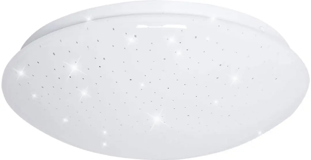 LED plafondlamp Plafondlamp Woonkamerlamp Sterrenhemel effect, metaal, wit, 24W