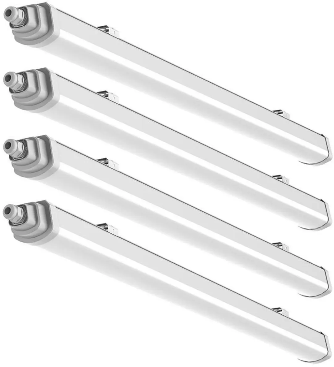 Kelderlamp Plafondlamp LED garageverlichting Hallamp, IP65, 18W 2160lm 6500K koe