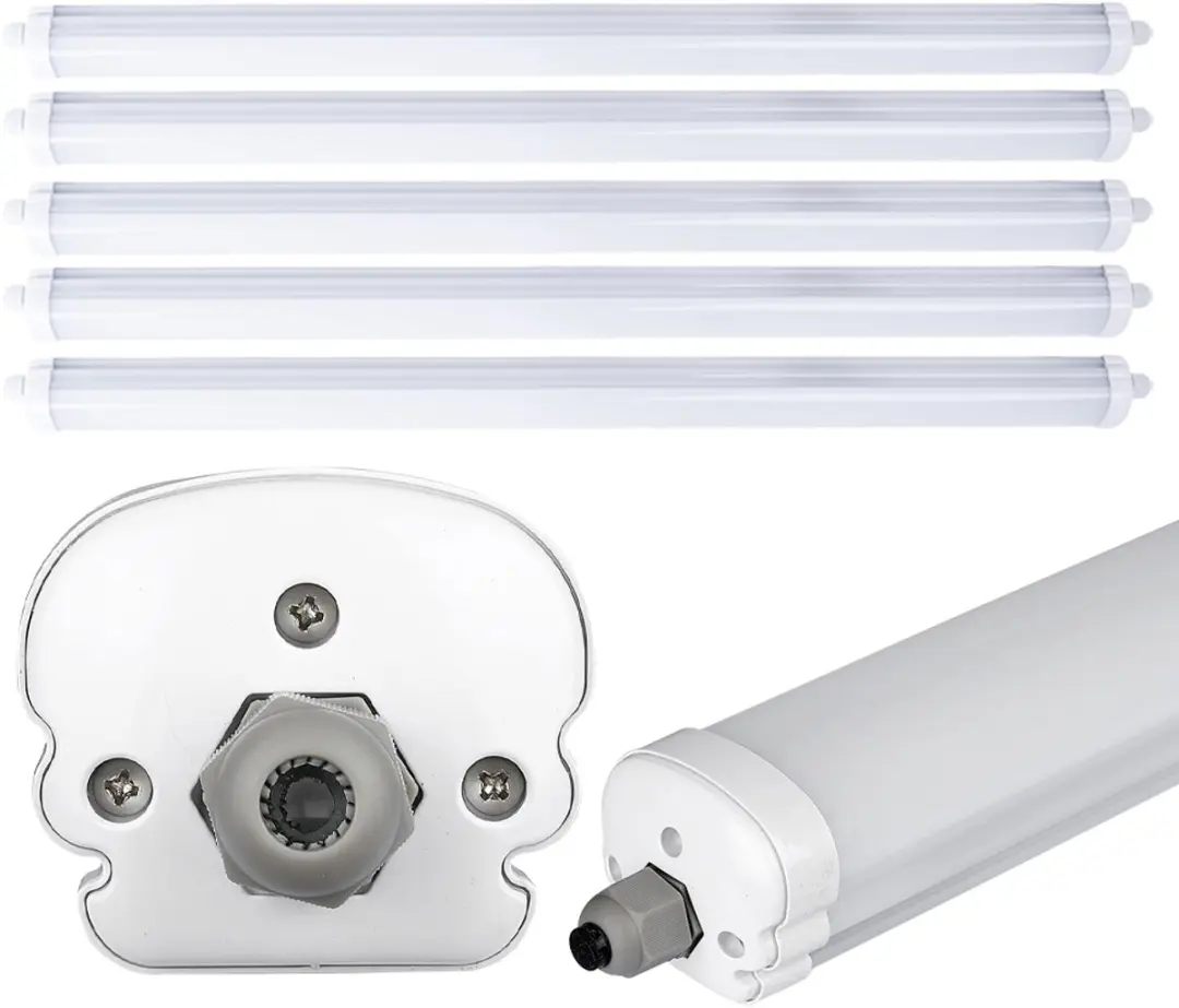 LED plafondlamp vochtbestendig LED garageverlichting LED buis, serieschakeling,