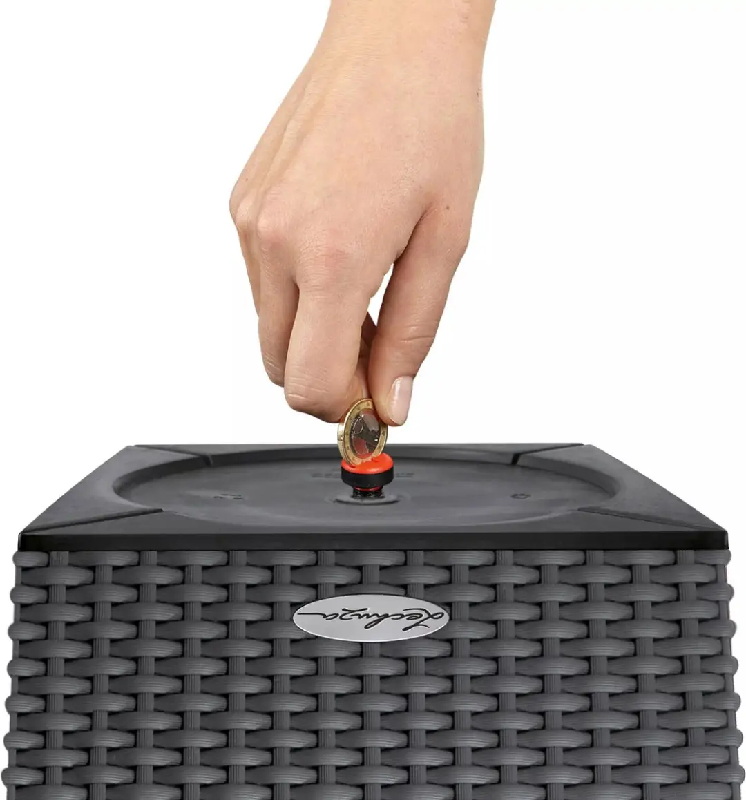 Lechuza Cubico Cottage 40 Plantenbak - 31l - Zandbruin - afbeelding 2 van 6