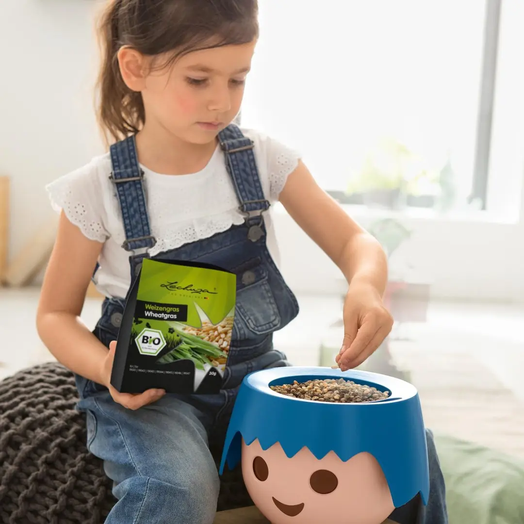 Lechuza Playmobil OJO Plantenbak - 0,25l - Oceaanblauw - afbeelding 6 van 6