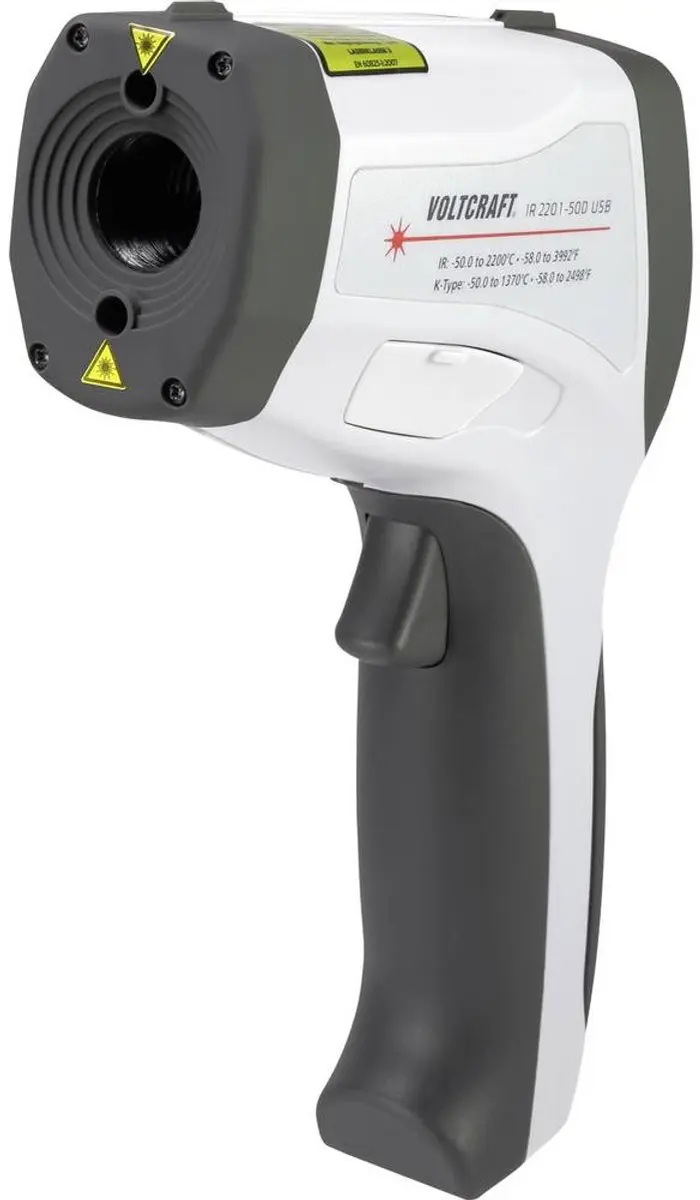 Voltcraft IR 2201-50D Infrarood-thermometer - 50:1 - afbeelding 3 van 4