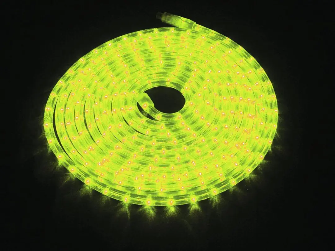 Eurolite RUBBERLIGHT LED RL1-230V Lichtslang - 9m - Geel - afbeelding 3 van 5