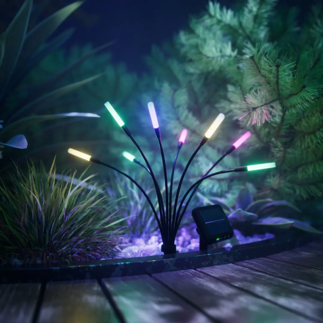 Nanoleaf Solar Garden Lights v1.5 - 2 Stuks - RGB - Zwart - afbeelding 3 van 6