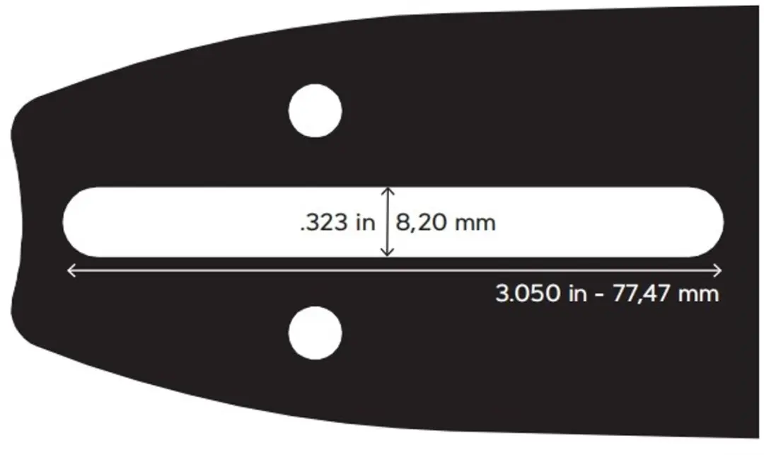 Oregon Single Rivet Kettingzaagblad 140SDEA041 - 14 inch - afbeelding 4 van 6