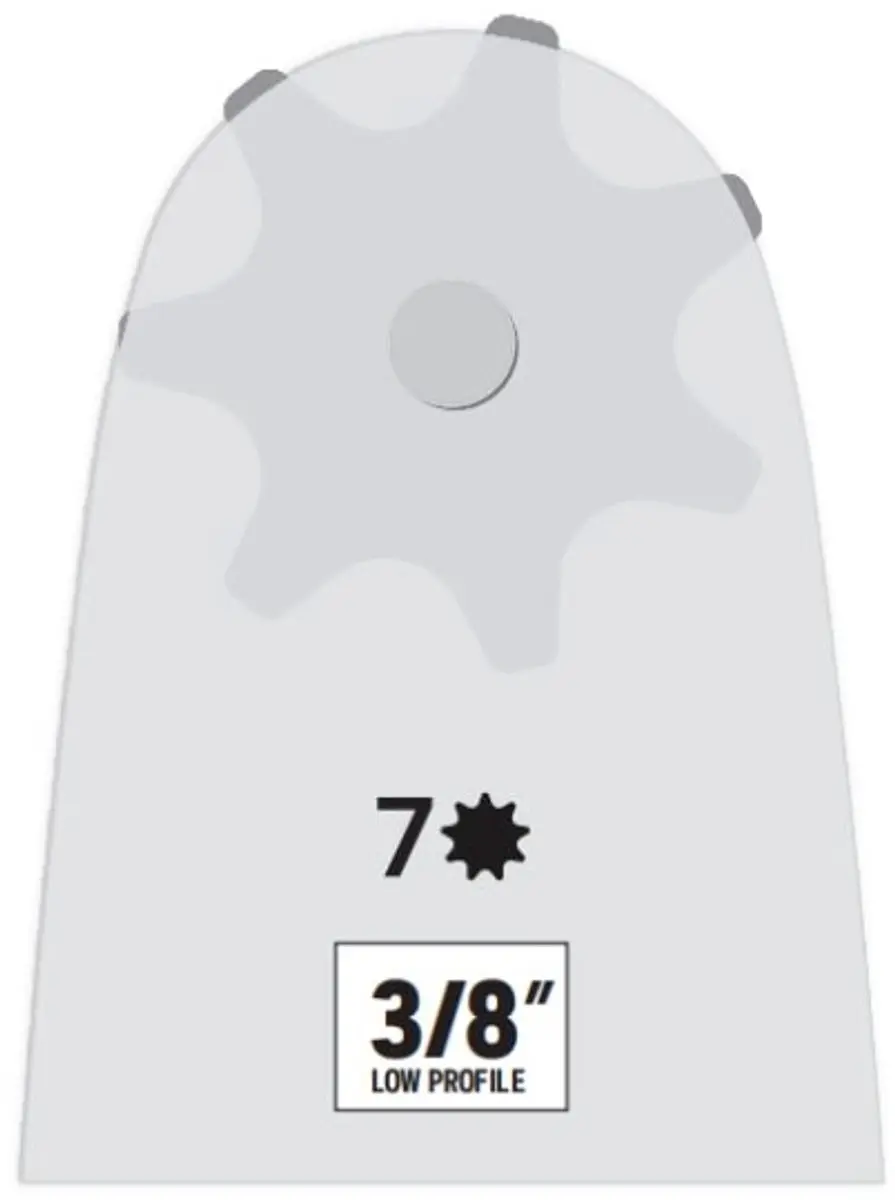 Oregon Single Rivet Kettingzaagblad 140SDEA041 - 14 inch - afbeelding 3 van 6