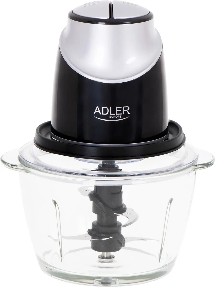 Adler AD 4082 elektrische hakmolen 1,2 l 300 W Zwart, Zilver