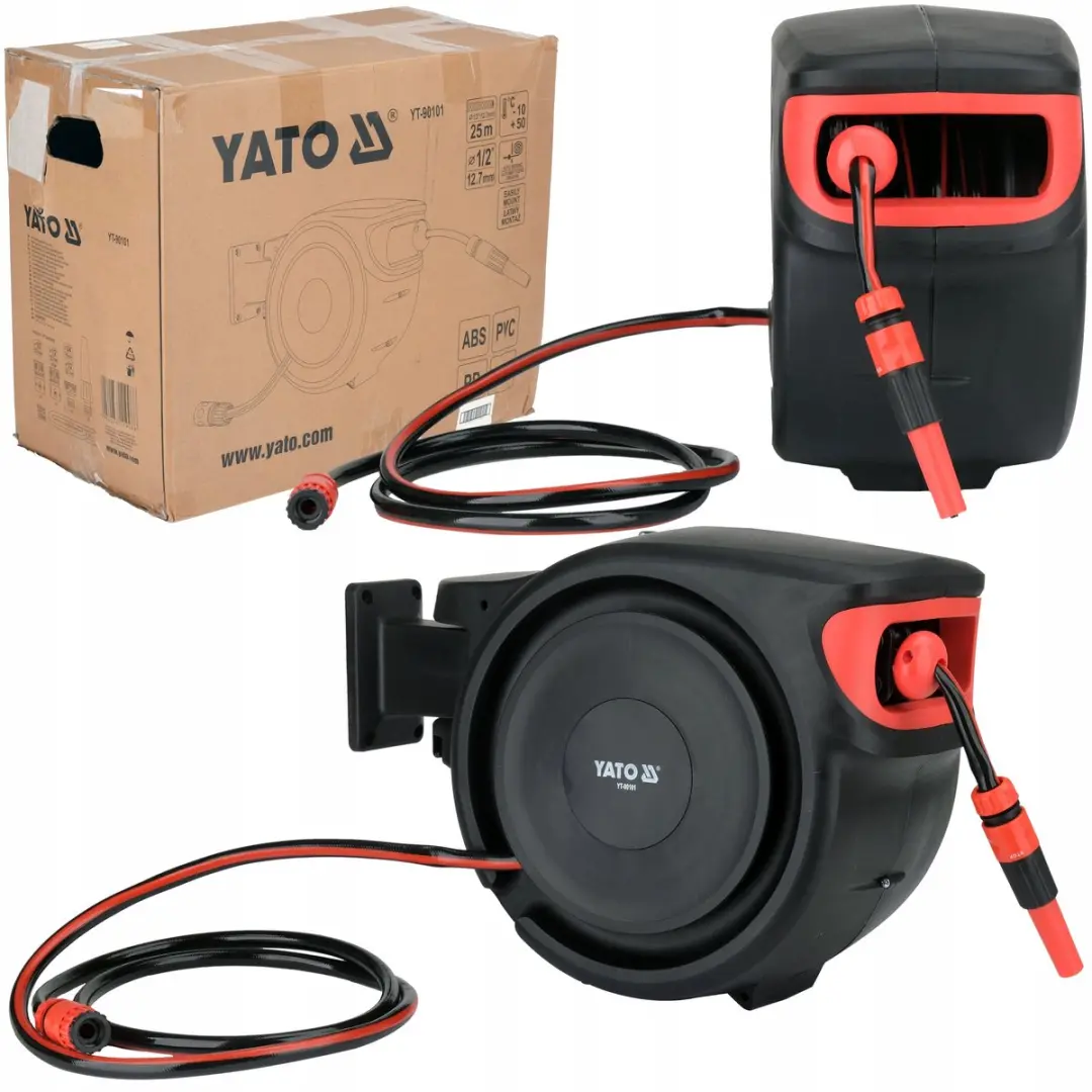 Yato Tuinslang 25m met Automatische oproller