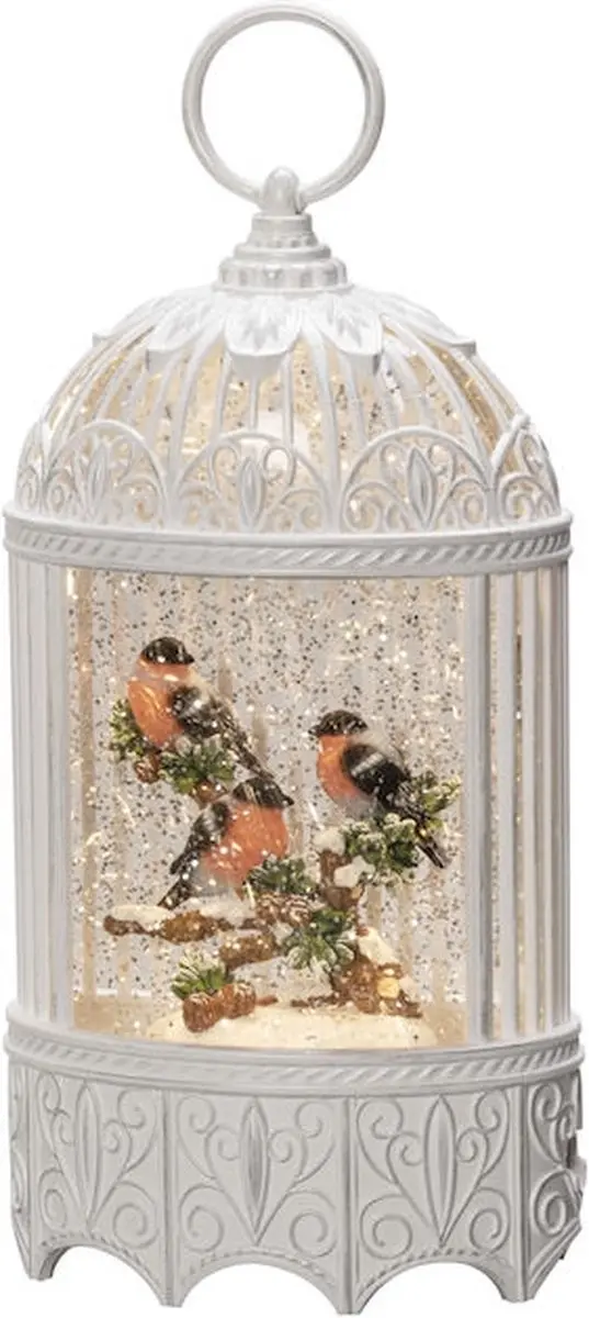 Konstsmide Sneeuwlantaarn Vogelkooi 3 Vogels