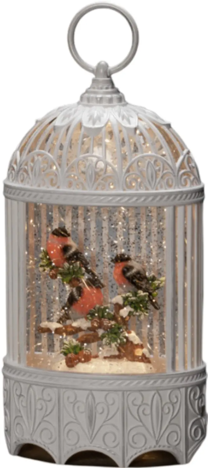 Konstsmide Sneeuwlantaarn Vogelkooi 3 Vogels - 25cm - afbeelding 6 van 6
