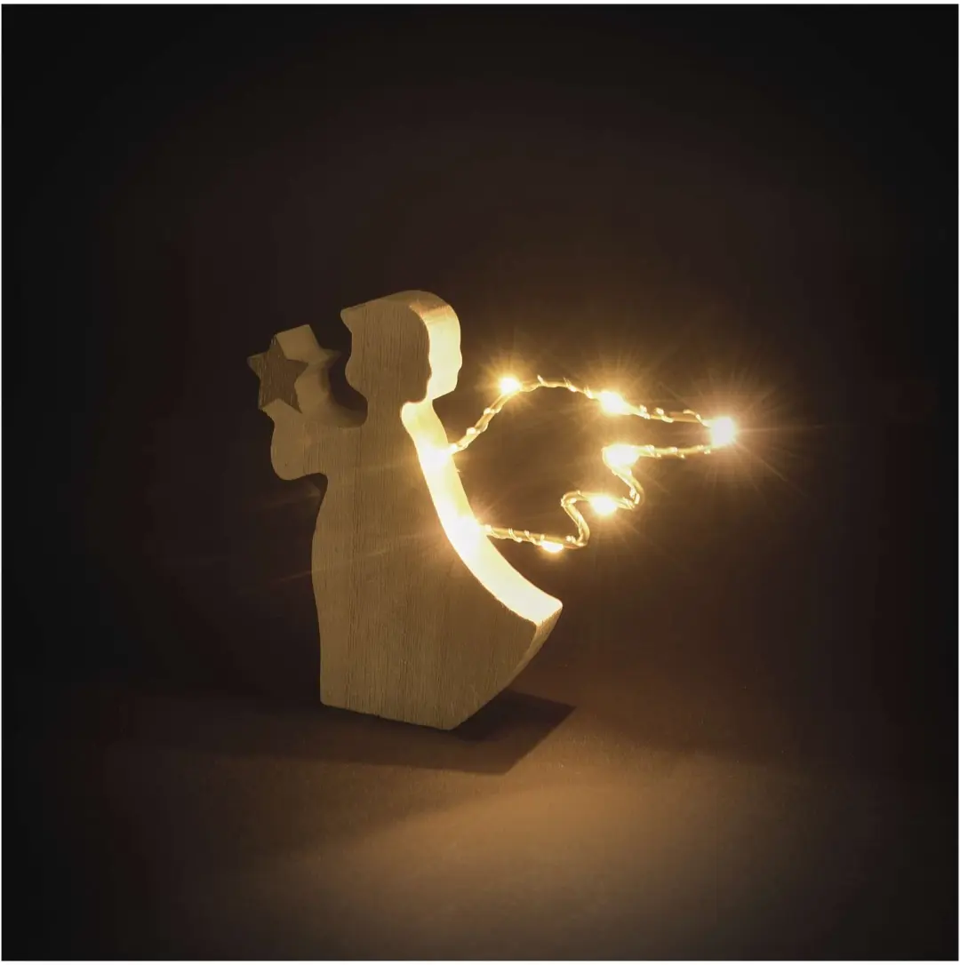EMOS Houten LED-decoratie