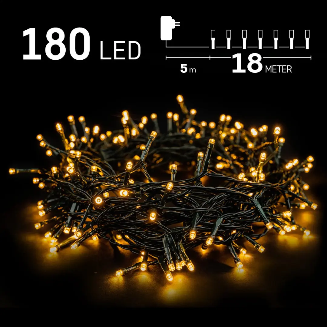 Kerstverlichting buiten