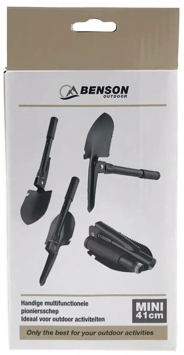 Benson Opklapbare Multifunctionele Schep - 41cm - 4-delig - afbeelding 2 van 6