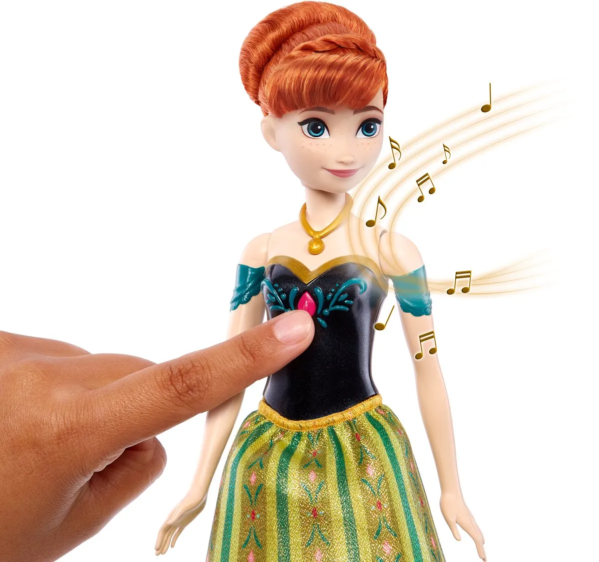 Mattel Disney Frozen Zingende Anna Pop - JDL59 - Multicolor