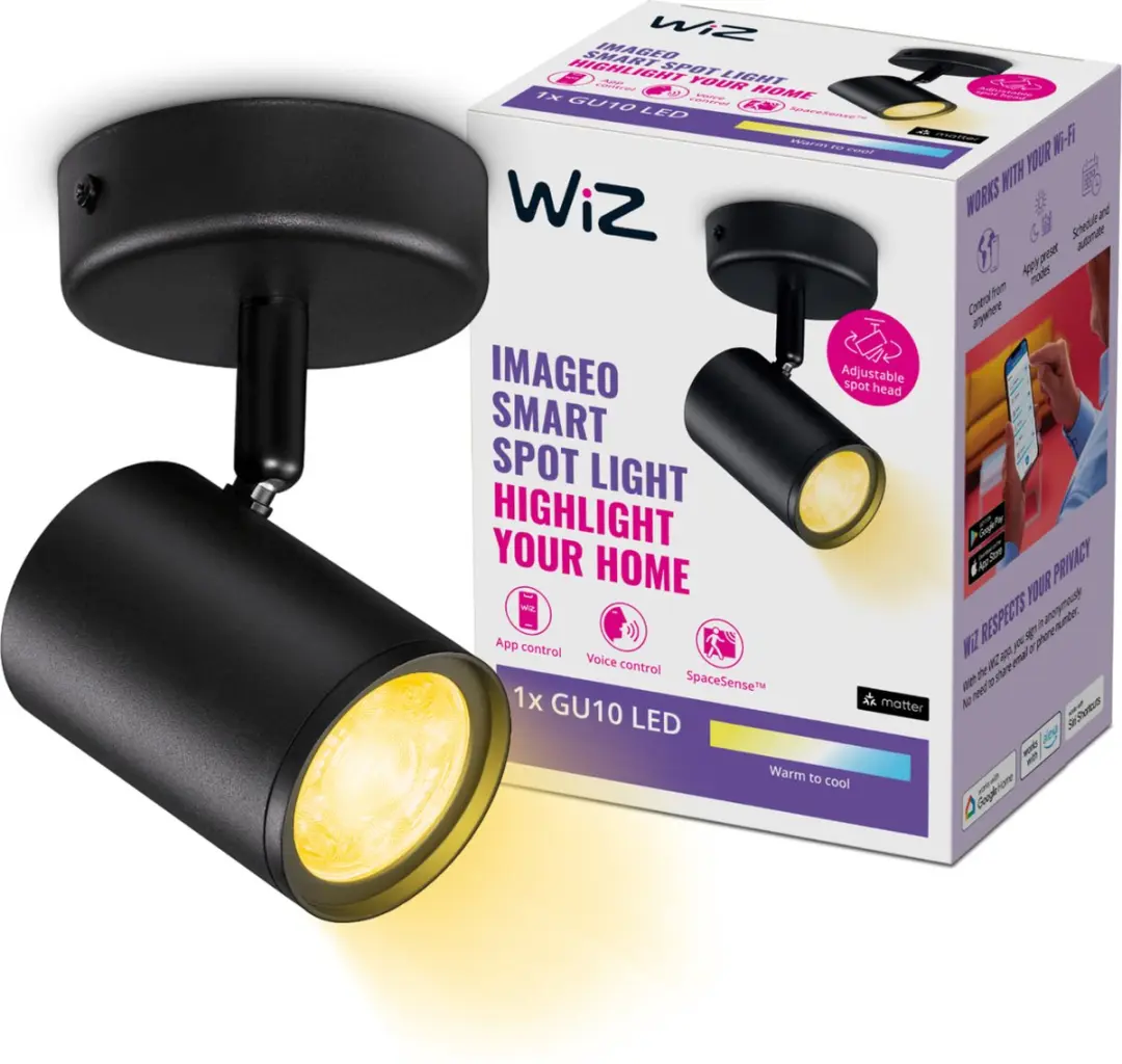 WiZ Plafondlamp Imageo
