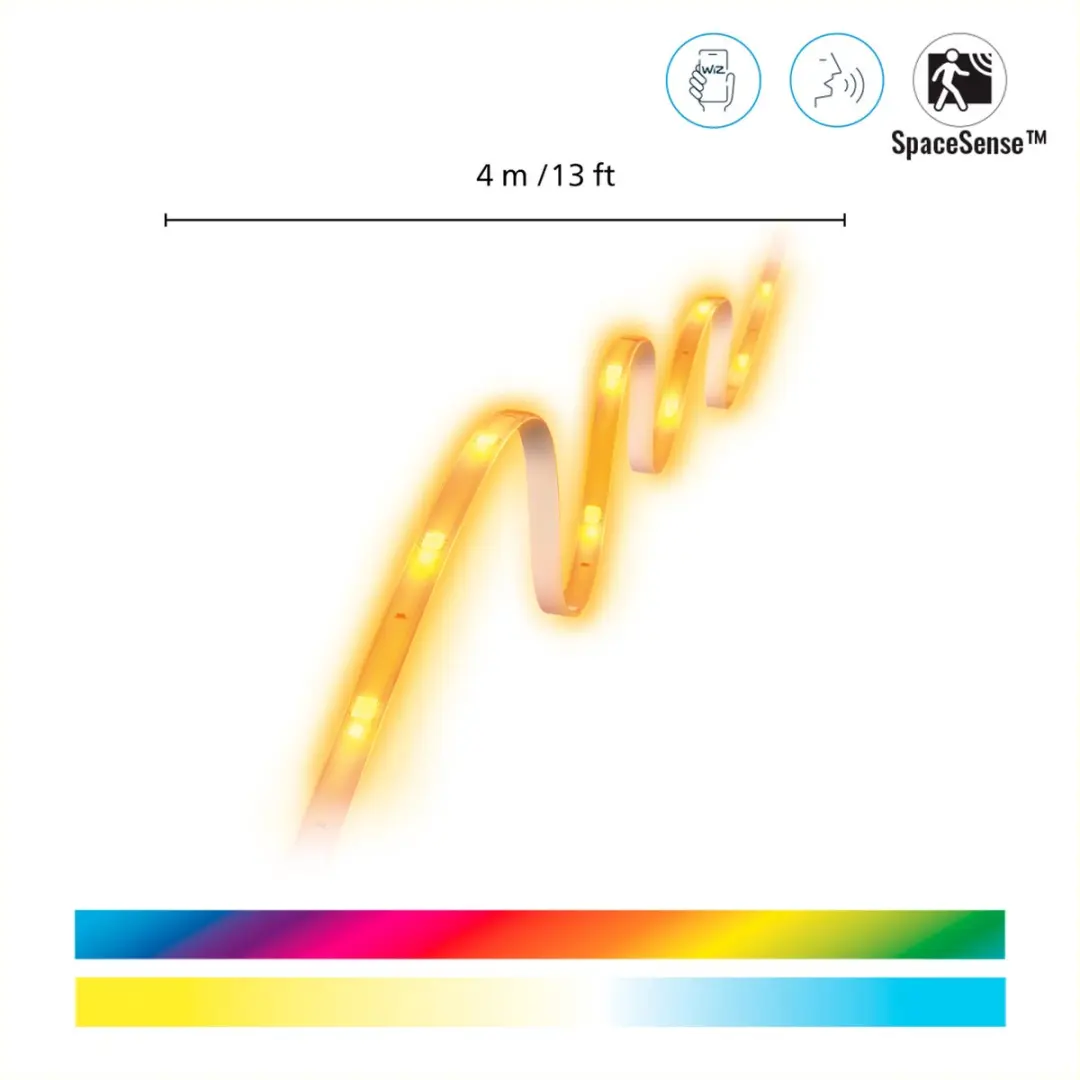 WiZ LED Lichtstrip - 4 meter - RGBW - afbeelding 2 van 6