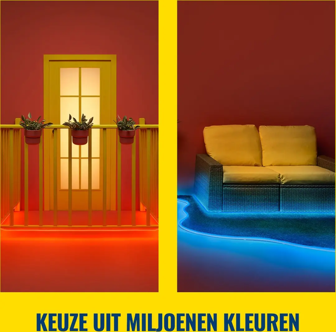 WiZ Outdoor LED Strip RGBW 5m - Type C - afbeelding 6 van 6