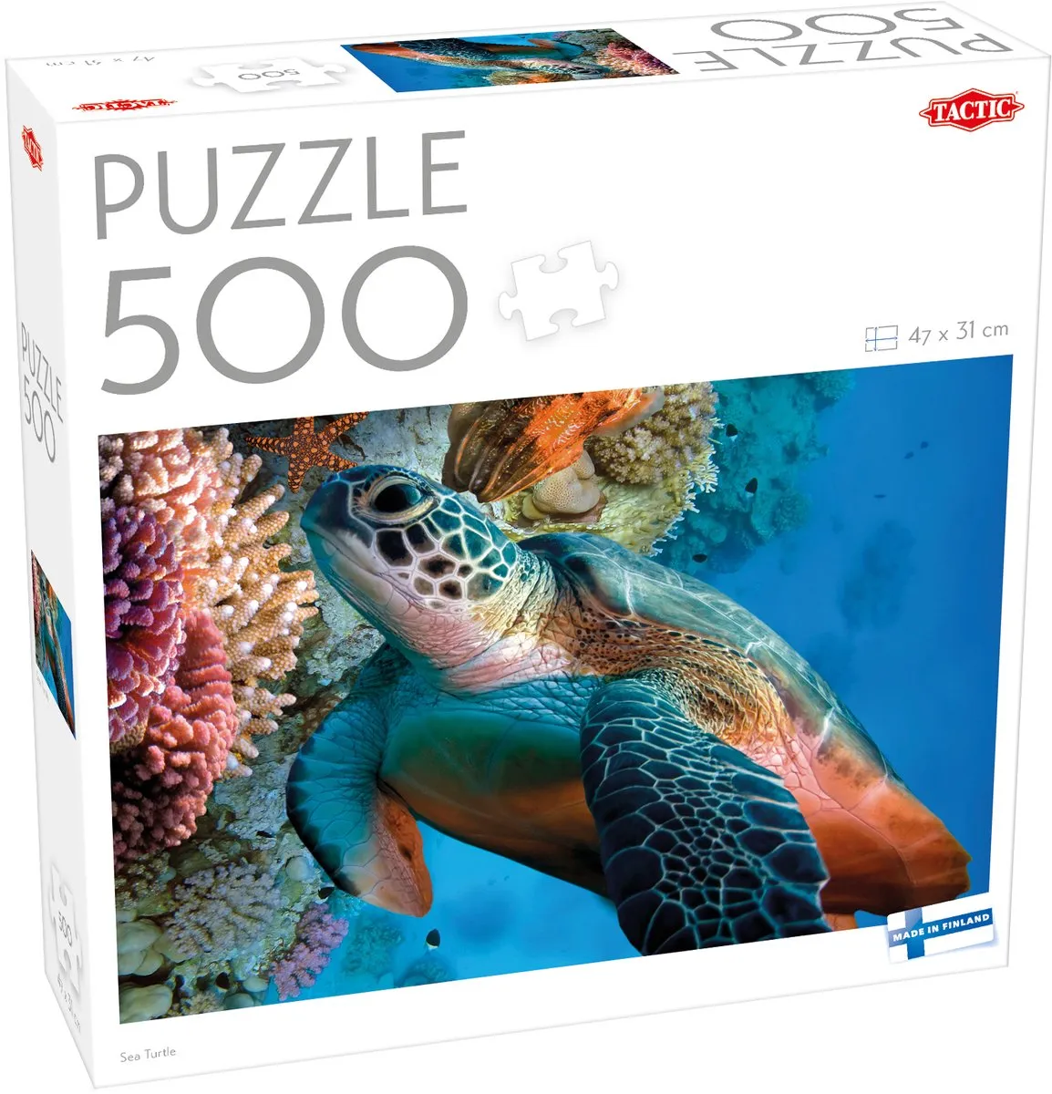 Tactic Sea Turtle Puzzel 500 Stuks