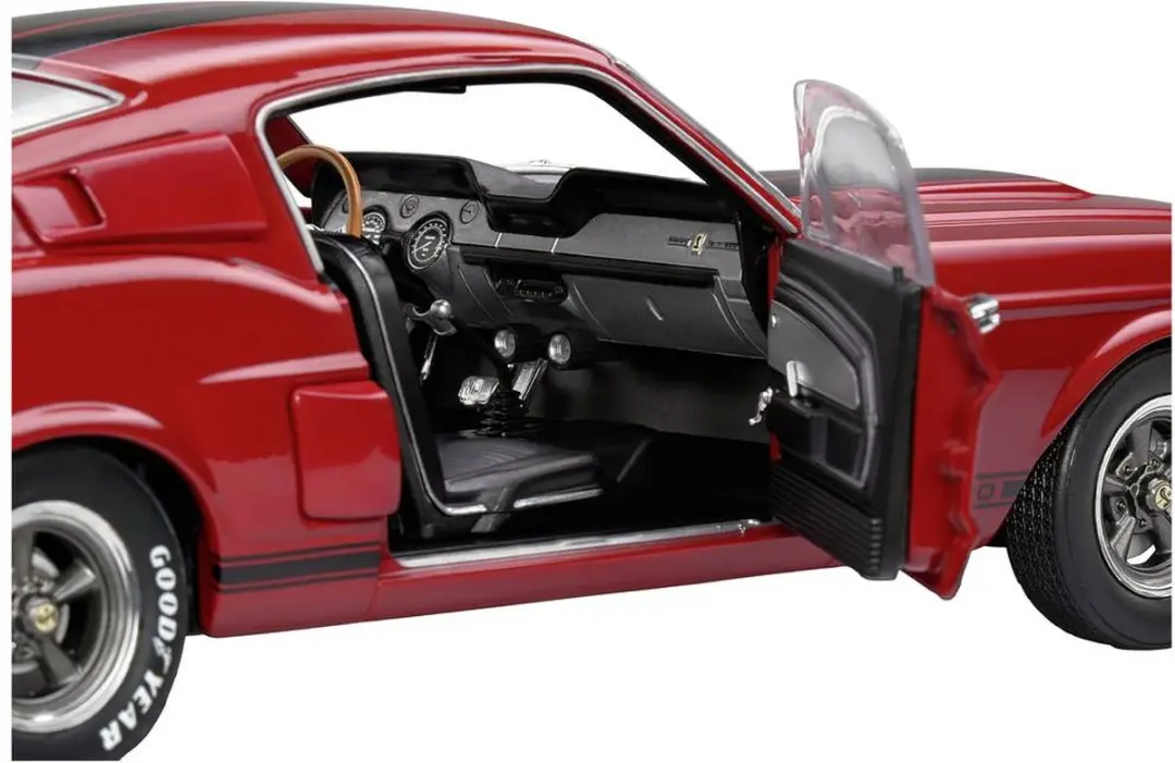 Solido Shelby Mustang GT500 1:18 Auto - Rood - afbeelding 5 van 6