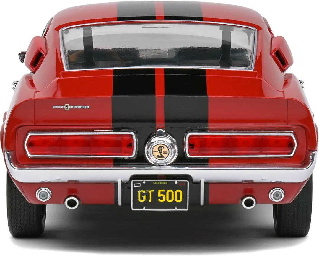 Solido Shelby Mustang GT500 1:18 Auto - Rood - afbeelding 6 van 6