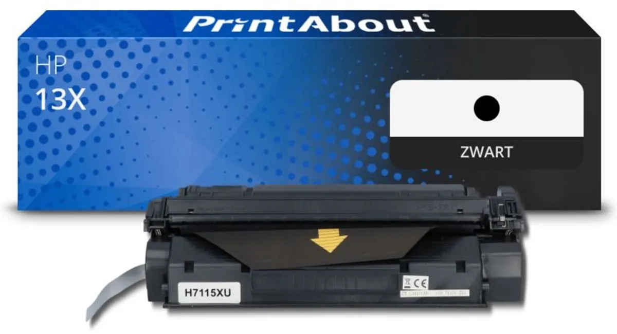 PrintAbout HP 13X Q2613X Toner Zwart