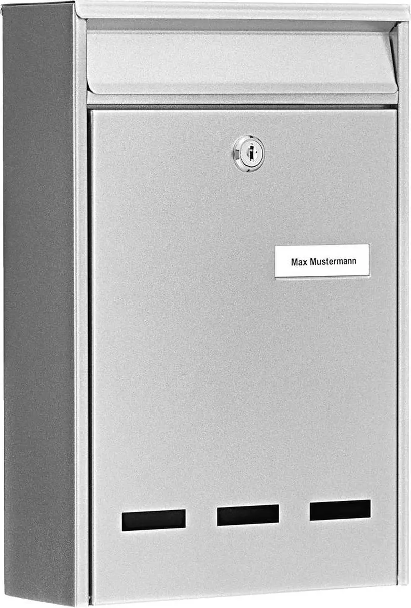 Burg-Wächter Pocket 5871 SI Brievenbus - Zilver - afbeelding 2 van 3