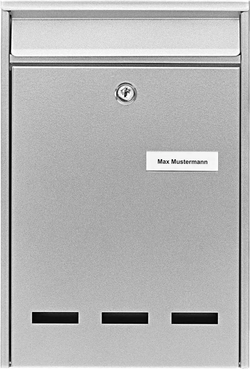 Burg-Wächter Pocket 5871 SI Brievenbus - Zilver - afbeelding 3 van 3