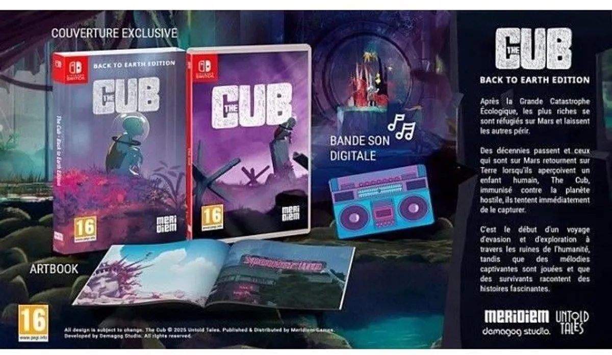 Nintendo Switch The Cub Back To Earth Transparant