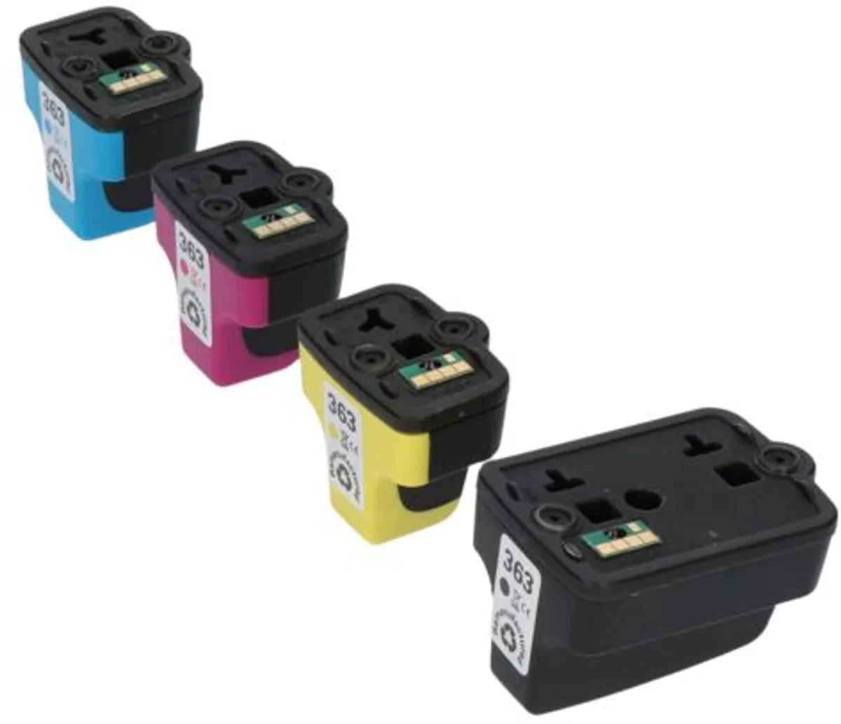 PrintAbout C8721EE-PA42 Inktcartridge - 4 Kleuren - 74ml - o.a. HP Photosmart