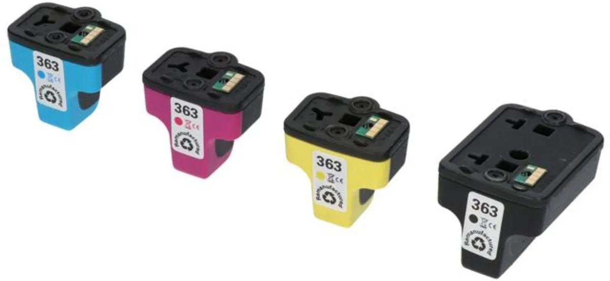 PrintAbout C8721EE-PA42 Inktcartridge - 4 Kleuren - 74ml - o.a. HP Photosmart