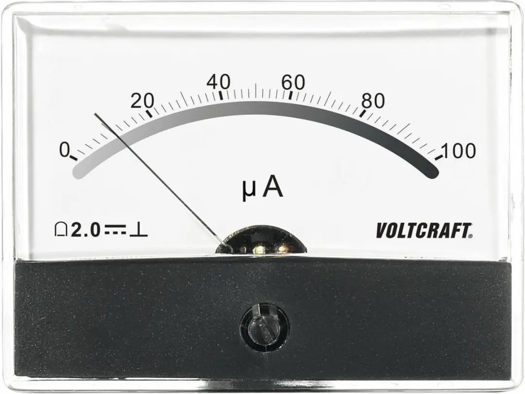 Voltcraft AM-86X65/100µA Inbouwmeter Draaispoel - afbeelding 5 van 5