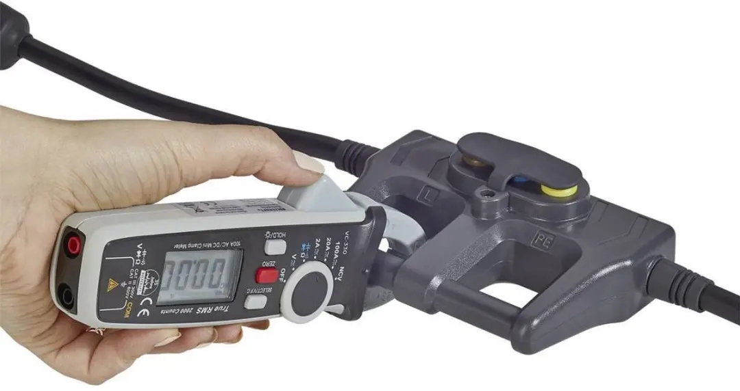 Voltcraft DLA-1L 16 Meetadapter Randaarde 16 A - afbeelding 2 van 5