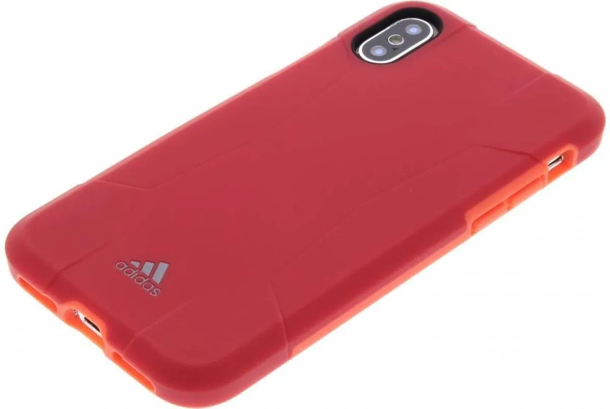 Adidas Solo Case iPhone X/XS - Rood Roze