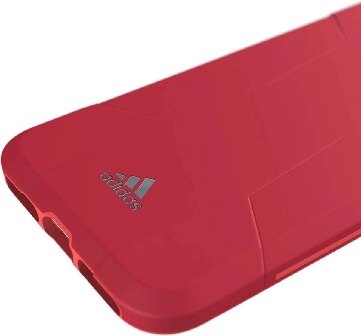 Adidas Solo Case iPhone X/XS - Rood Roze