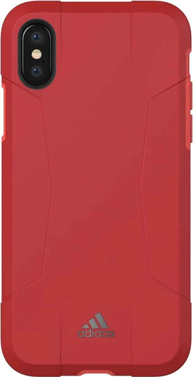 Adidas Solo Case iPhone X/XS - Rood Roze
