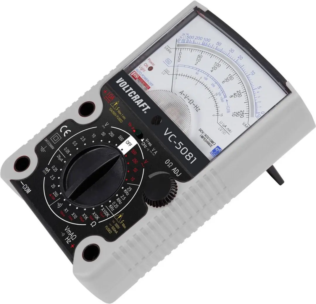 Voltcraft VC-5081 Analoge Multimeter - CAT III 500V - afbeelding 5 van 6