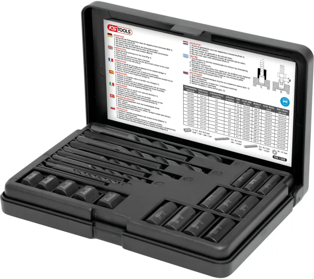 KS Tools 150.1305 Uitdraaierset 25-delig