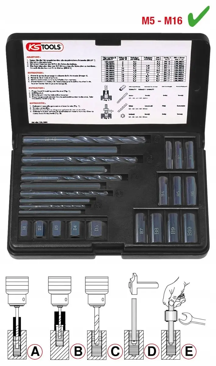 KS Tools 150.1305 Uitdraaierset 25-delig - afbeelding 3 van 6