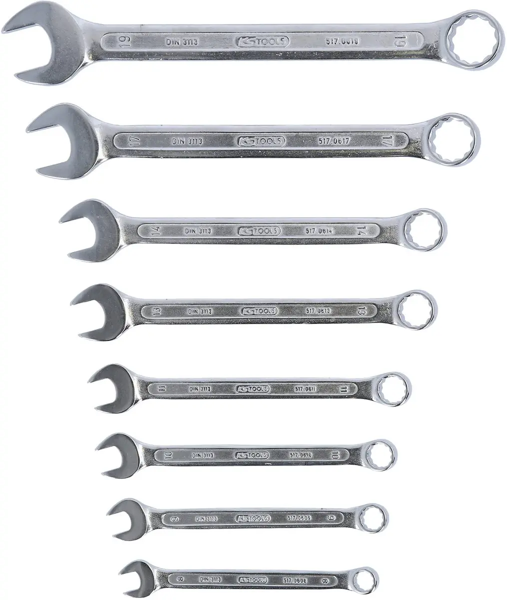 KS Tools 517.0048 Ringsleutelset met ratel 8-19mm - afbeelding 5 van 6