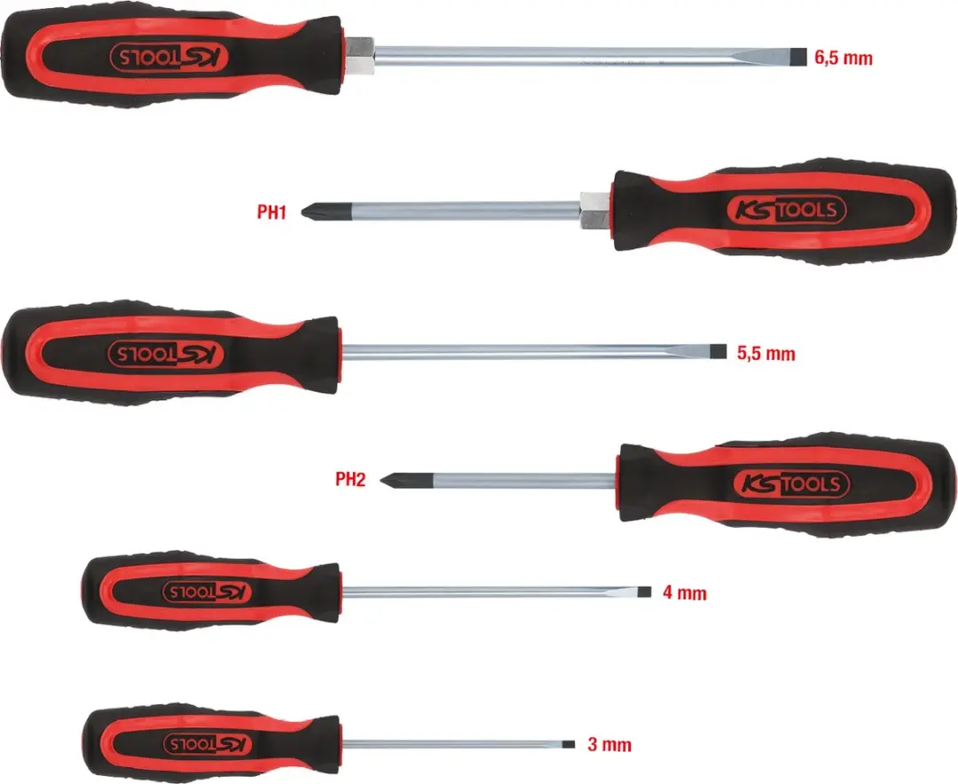 KS Tools ERGOTORQUEplus Schroevendraaierset 159.0010 - afbeelding 5 van 5