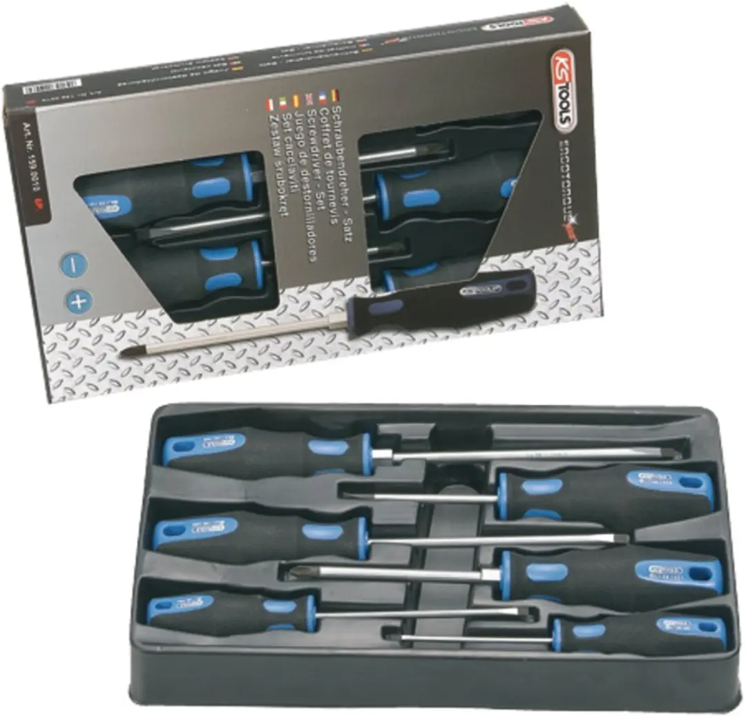KS Tools ERGOTORQUEplus Schroevendraaierset 159.0010
