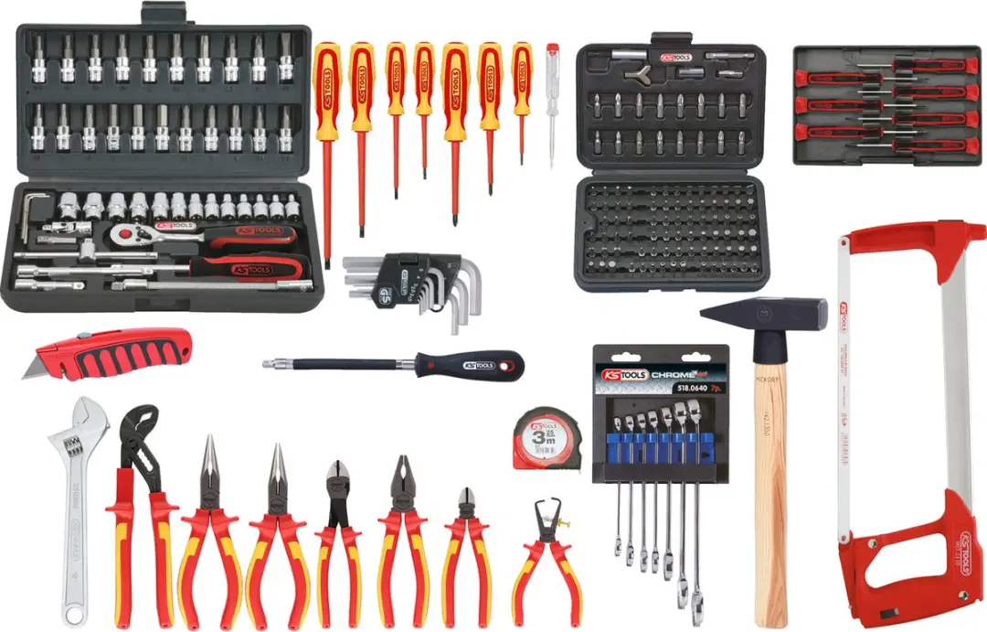 KS Tools Gereedschapspilotenkoffer 117.0195 - 195-delig - afbeelding 2 van 4
