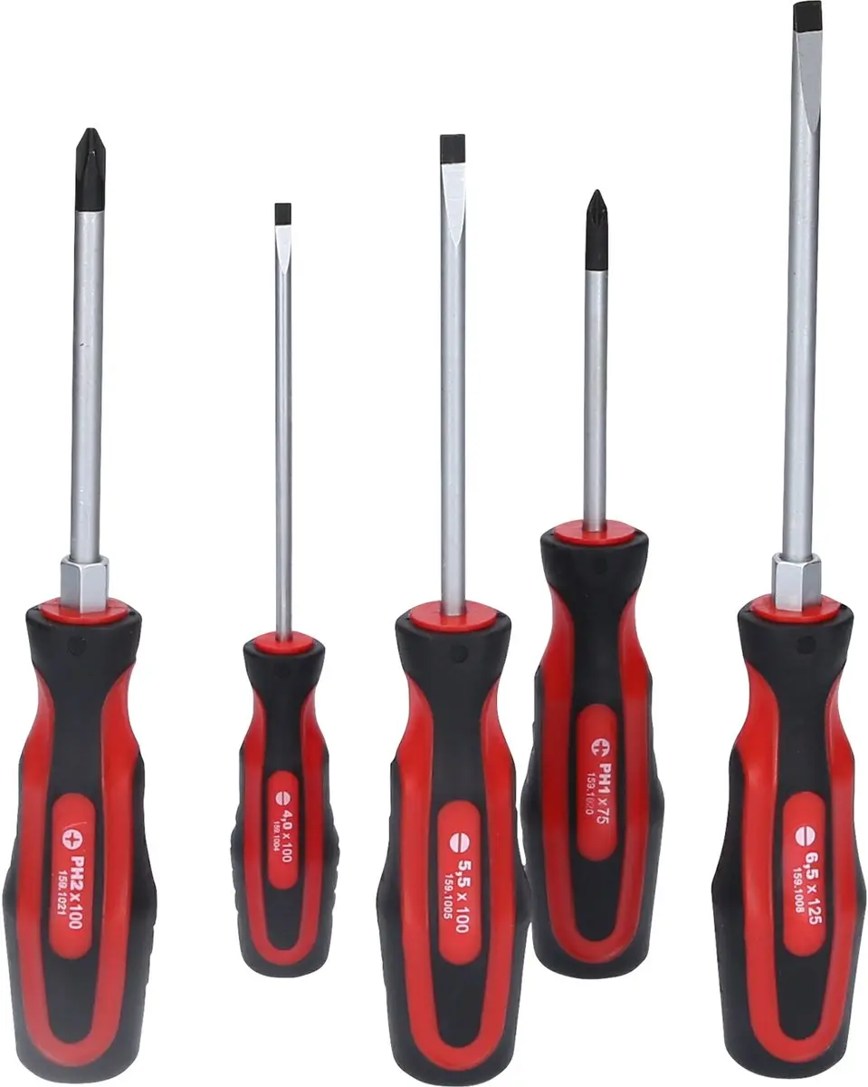 KS Tools ERGOTORQUEplus 159.0005 Schroevendraaierset - afbeelding 3 van 6